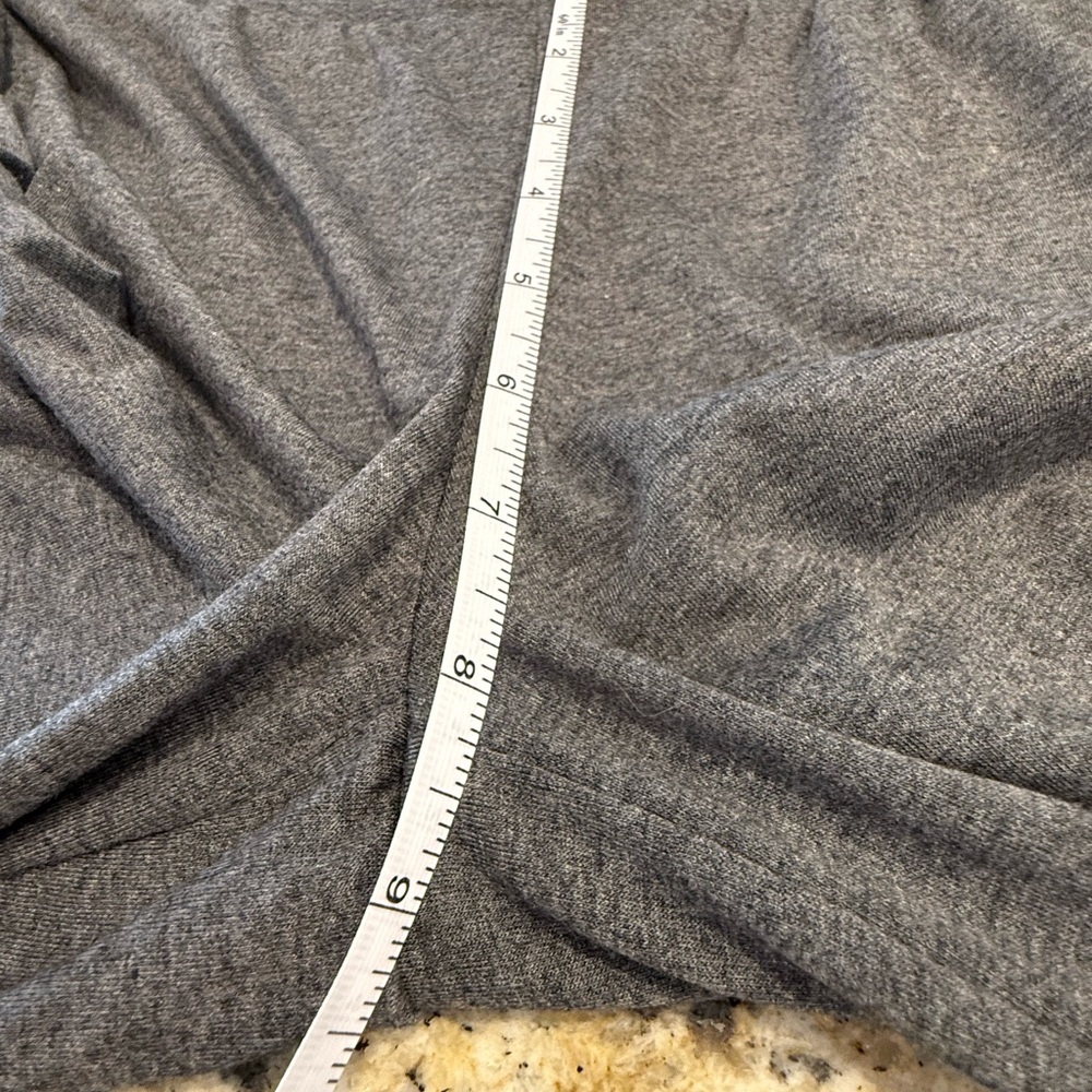 Gilligan & O’Malley gray Bermuda sleep shorts pull on soft SZ SM - Picture 9 of 11